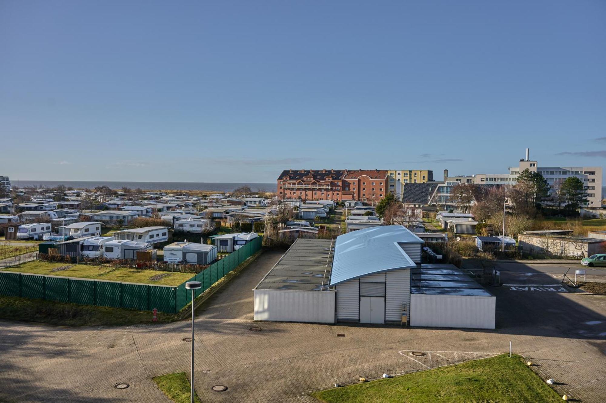 Frische Brise Ferienwohnung Mit Meerblick Cuxhaven Exterior foto